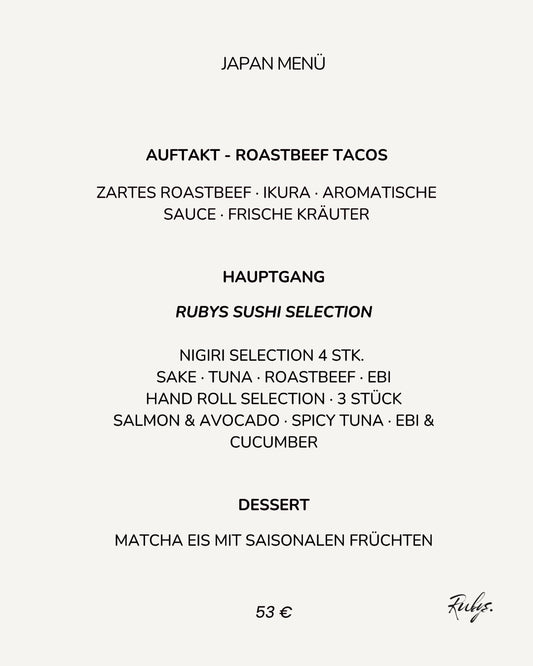 RUBY SPECIAL // WOCHE 21. - 28. NOV
