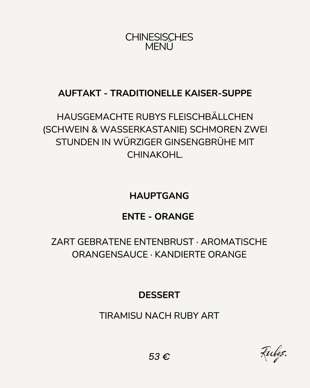 RUBY SPECIAL // WOCHE 21. - 28. NOV