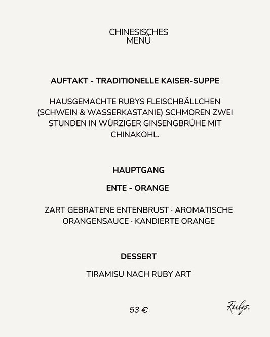 RUBY SPECIAL // WOCHE 21. - 28. NOV